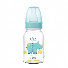 Canpol babies Feeding bottle AFRICA 120ml 0m+ Blue