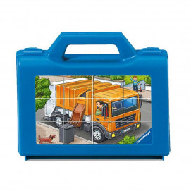 Ravensburger Puzzle-cubes Favorite Vehicles 12pc