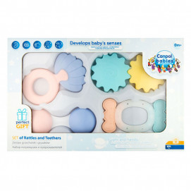 Canpol babies Set of PASTEL combs 4 pieces