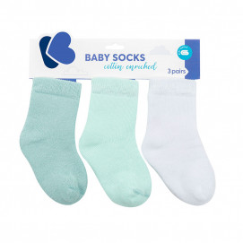 Kikkaboo Set of cotton thermal socks (2/3 years) MINT