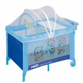 Farlin Baby cot 2 levels 60/120 Blue