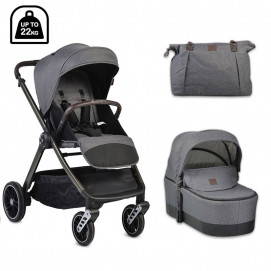 Cangaroo Combined stroller 2in1 MACAN Grey