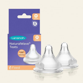 Lansinoh Pacifier NaturalWave 3m+ 2 pcs 75910