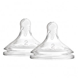 Dr.Brown's Silicone pacifier for bottle WIDE-NECK Options+ 3m+ 2 pcs
