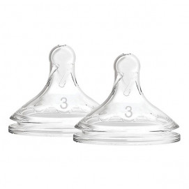 Dr.Brown's Silicone pacifier for bottle WIDE-NECK Options+ 6m+ 2 pcs