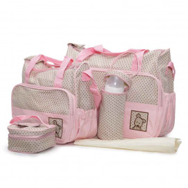 Moni Set bags stroller STELLA Pink