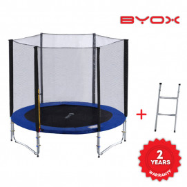 BYOX Trampoline with external network 8FT / 244 cm