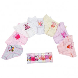 Venera Bikini for girl 7 pcs cotton/lycra 7282 (9,10,11,12,13,14,15 years)