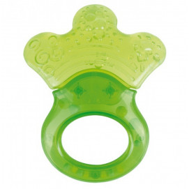 Canpol babies Water Teether with rattle Little paw green