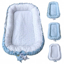 Alma Baby nest 3in1 95 cm Stars Blue