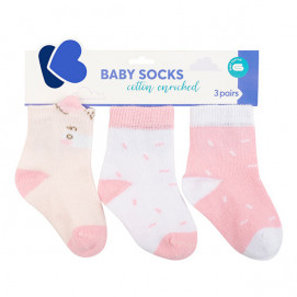 Kikkaboo Set 3 socks with 3D ears Hippo Dreams (2/3 years)