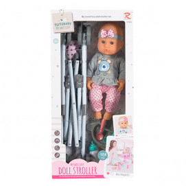 Tutu Love Doll 36 cm with stroller and feeding accessories 85868