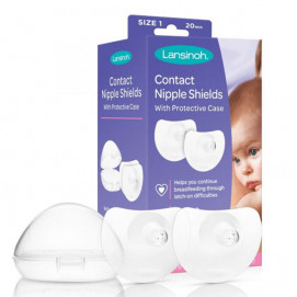 Lansinoh Nipple Shields Silicone Protectors 20 mm 2 pcs L-1044