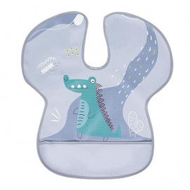 Sevi bebe Large Bib PEVA 4m+ Crocodile