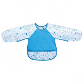 Sevi bebe Eco-Sleeved Bib 6m+ Blue
