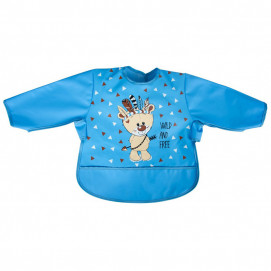 Sevi bebe Long Sleeve Bib 12m+ Bear