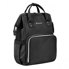 Kikkaboo Stroller accessory bag SIENA Black & Silver