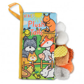Jollybaby Soft book with tails PLUSH TAILS J8233