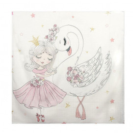 Sevi bebe Muslin's diaper 2pcs 55/70 cm Swan