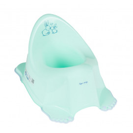 Tega Baby Anatomically musical pot Bunny green