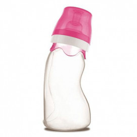 Farlin Angle Shaped Feeding Bottle 240ml NF-901