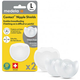 Medela Silicone Nipple Shields (Size - L)