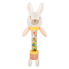 Kikkaboo Soft rattle with balls 30cm RABBITS IN LOVE 0m+