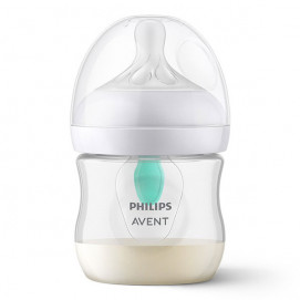 Philips Avent Bottle NATURAL RESPONSE with AirFree valve 125 ml and teat 0m+ (Flow 2)