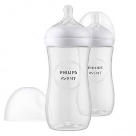 Philips Avent Feeding bottle 2 pcs NATURAL RESPONSE 330 ml with teat 3m+ (Flow 4)