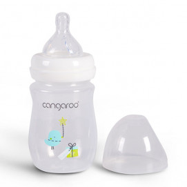 Cangaroo Plastic bottle 160ml Birdy Blu Blue