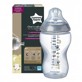 Tommee Tippee Feeding bottle 340 ml. Easi Vent blue