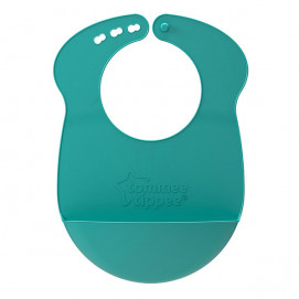 Tommee Tippee Roll & Go Bib 6m+ Turquoise