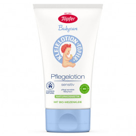 Töpfer Lotion for sensitive skin with organic wheat bran 150 ml