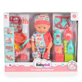Tutu Love Soft doll 31 cm with feeding and bathing accessories 6801