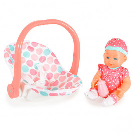 Tutu Love Doll 31 cm with car seat 6985