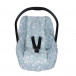 Car seat protector with waist protection function