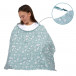 Buckled breastfeeding cover Leaves