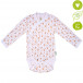 Baby bodysuits with long sleeves (50, 56, 62, 68, 74 cm)
