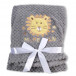 Baby blanket FREYA in a box 110 x 80 cm Grey