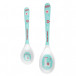 Melamine spoons 2pcs Turquoise 4/530