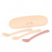 Set 2 spoons and 1 fork with box 6m+ VALENCIA 89597