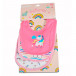 Baby bibs KAY 3 pcs Girl