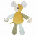 Soft toy with rattle MOUSE 0m+ 77/200C