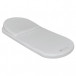 Mattress+pillow for newborn bassinet 75 x 30 x 4 cm Airknit Grey