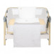 Baby sleeping set for mini cot 3 parts Seally Me