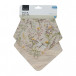 Set of 2 muslin bibs Secret Garden Beige
