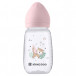 Bottle with wide mouth and anti-colic teat SAVANNA 310 ml 6m+ Pink
