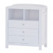 Children's chest of drawers with three drawers MDF
