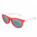 Sunglasses Miami Kids 4-8 years Red on white dots 2018 