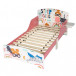 Wooden bed 70/140 cm SUPER GIRL (18m+) TF6000